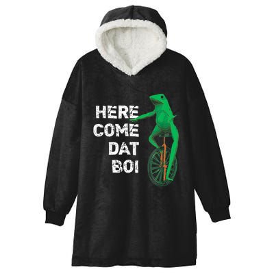 Here Come Dat Boi Hooded Wearable Blanket