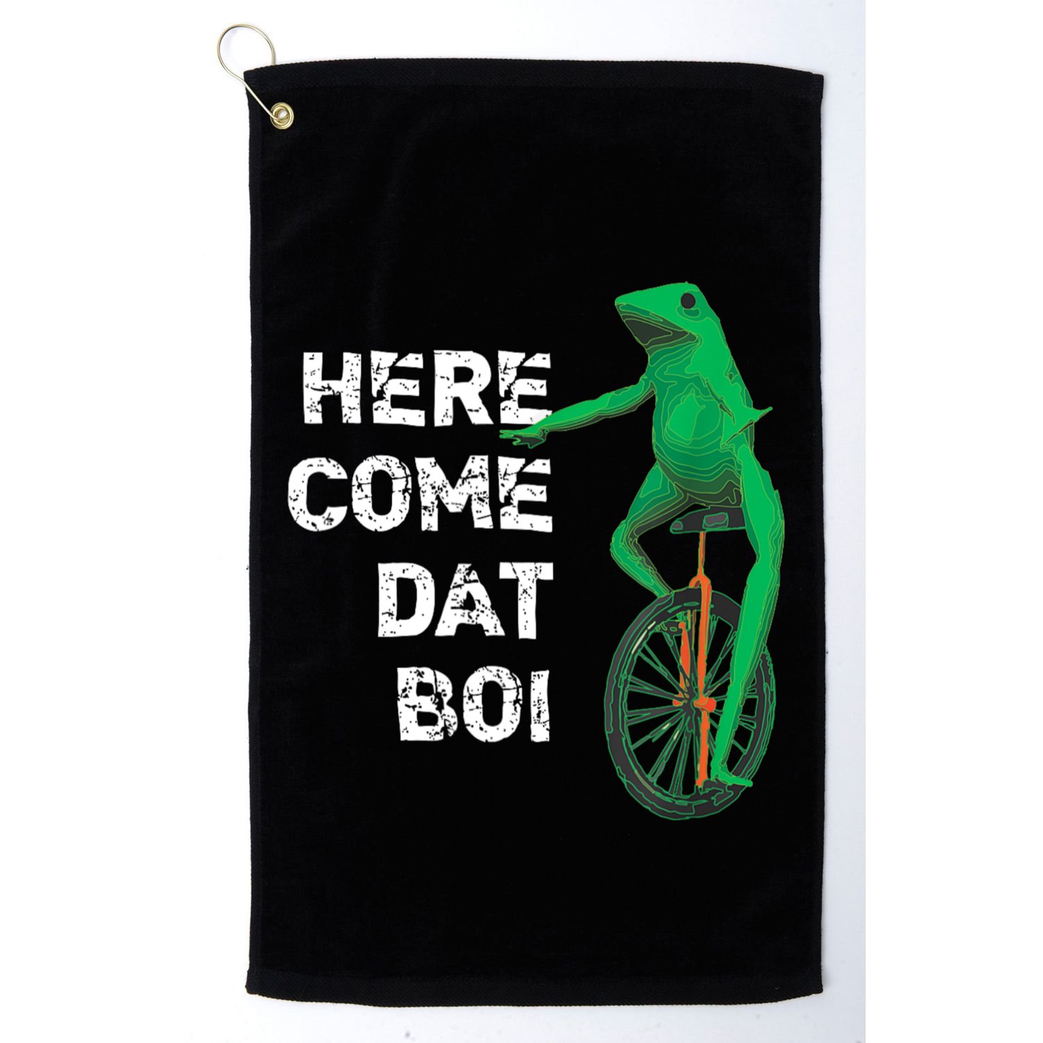 Here Come Dat Boi Golf Towel