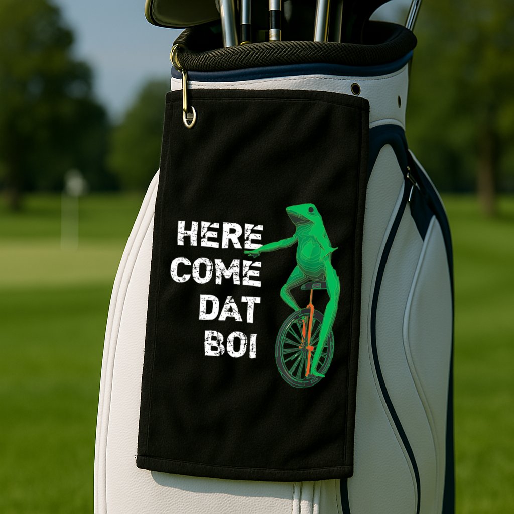 Here Come Dat Boi Golf Towel