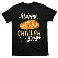 Happy Challah Days Hanukkah Chanukah Funny Jewish Bread T-Shirt