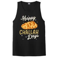 Happy Challah Days Hanukkah Chanukah Funny Jewish Bread PosiCharge Competitor Tank