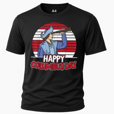 Happy Columbus Day Christopher Columbus Italian Navigator TShirt Performance Shirt