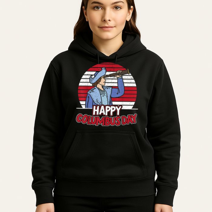 Happy Columbus Day Christopher Columbus Italian Navigator TShirt Hoodie
