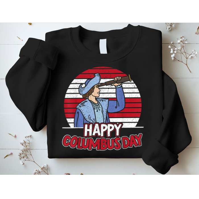 Happy Columbus Day Christopher Columbus Italian Navigator TShirt Sweatshirt