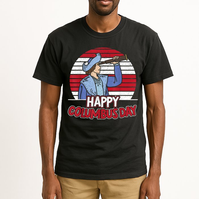 Happy Columbus Day Christopher Columbus Italian Navigator TShirt Tall T-Shirt