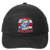 Happy Columbus Day Christopher Columbus Italian Navigator TShirt 7-Panel Snapback Hat