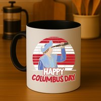 Happy Columbus Day Christopher Columbus Italian Navigator TShirt Mug