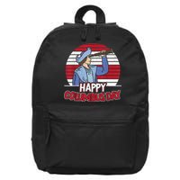 Happy Columbus Day Christopher Columbus Italian Navigator TShirt 16 in Basic Backpack