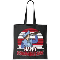 Happy Columbus Day Christopher Columbus Italian Navigator TShirt Bag