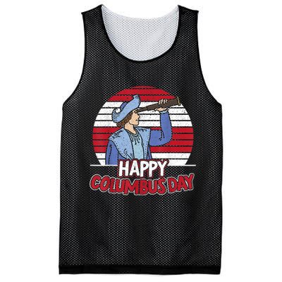 Happy Columbus Day Christopher Columbus Italian Navigator TShirt Mesh Reversible Basketball Jersey Tank