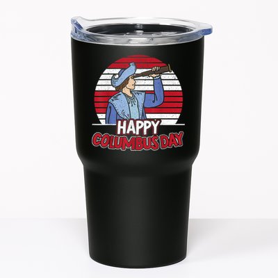 Happy Columbus Day Christopher Columbus Italian Navigator TShirt Tumbler