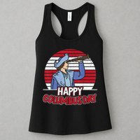 Happy Columbus Day Christopher Columbus Italian Navigator TShirt Womens Tank Top