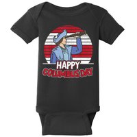 Happy Columbus Day Christopher Columbus Italian Navigator TShirt Baby Bodysuit