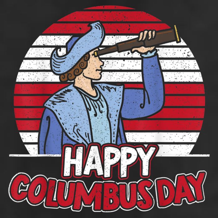 Happy Columbus Day Christopher Columbus Italian Navigator TShirt Trucker Hat
