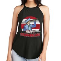Happy Columbus Day Christopher Columbus Italian Navigator TShirt Women's Perfect Tri Rocker Tank