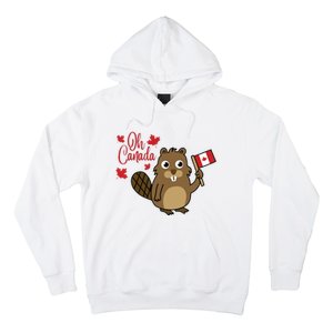 Happy Canada Day Shirts Funny Canadian Groundhog Flag Hoodie