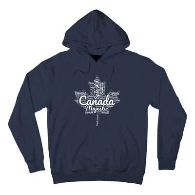 Happy Canada Day Celebrations Maple Leaf Canadian Pride Tall Hoodie