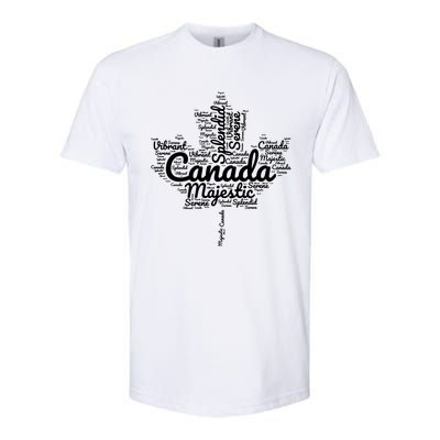 Happy Canada Day Celebrations Maple Leaf Canadian Pride Softstyle CVC T-Shirt