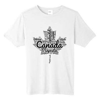 Happy Canada Day Celebrations Maple Leaf Canadian Pride Tall Fusion ChromaSoft Performance T-Shirt