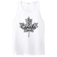 Happy Canada Day Celebrations Maple Leaf Canadian Pride PosiCharge Competitor Tank