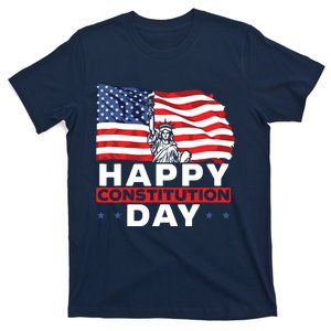 Happy Constitution Day New American USA Flag America T-Shirt