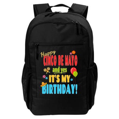 Happy Cinco De Mayo Birthday May 5th Birthday Party Backpack
