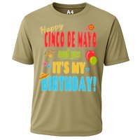 Happy Cinco De Mayo Birthday May 5th Birthday Party Cooling Performance Crew T-Shirt