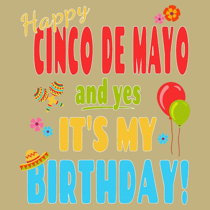 Happy Cinco De Mayo Birthday May 5th Birthday Party Cooling Performance Crew T-Shirt