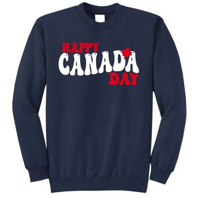 Happy Canada Day Maple Canadian Canada Pride Flag Patriotic Sweatshirt