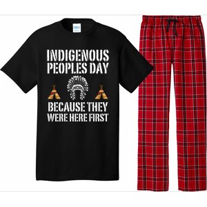 Happy Columbus Day Indigenous People Day Anti Columbus Pajama Set