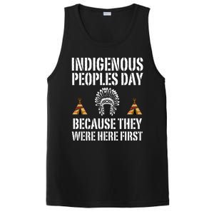 Happy Columbus Day Indigenous People Day Anti Columbus PosiCharge Competitor Tank