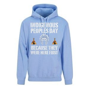 Happy Columbus Day Indigenous People Day Anti Columbus Unisex Surf Hoodie