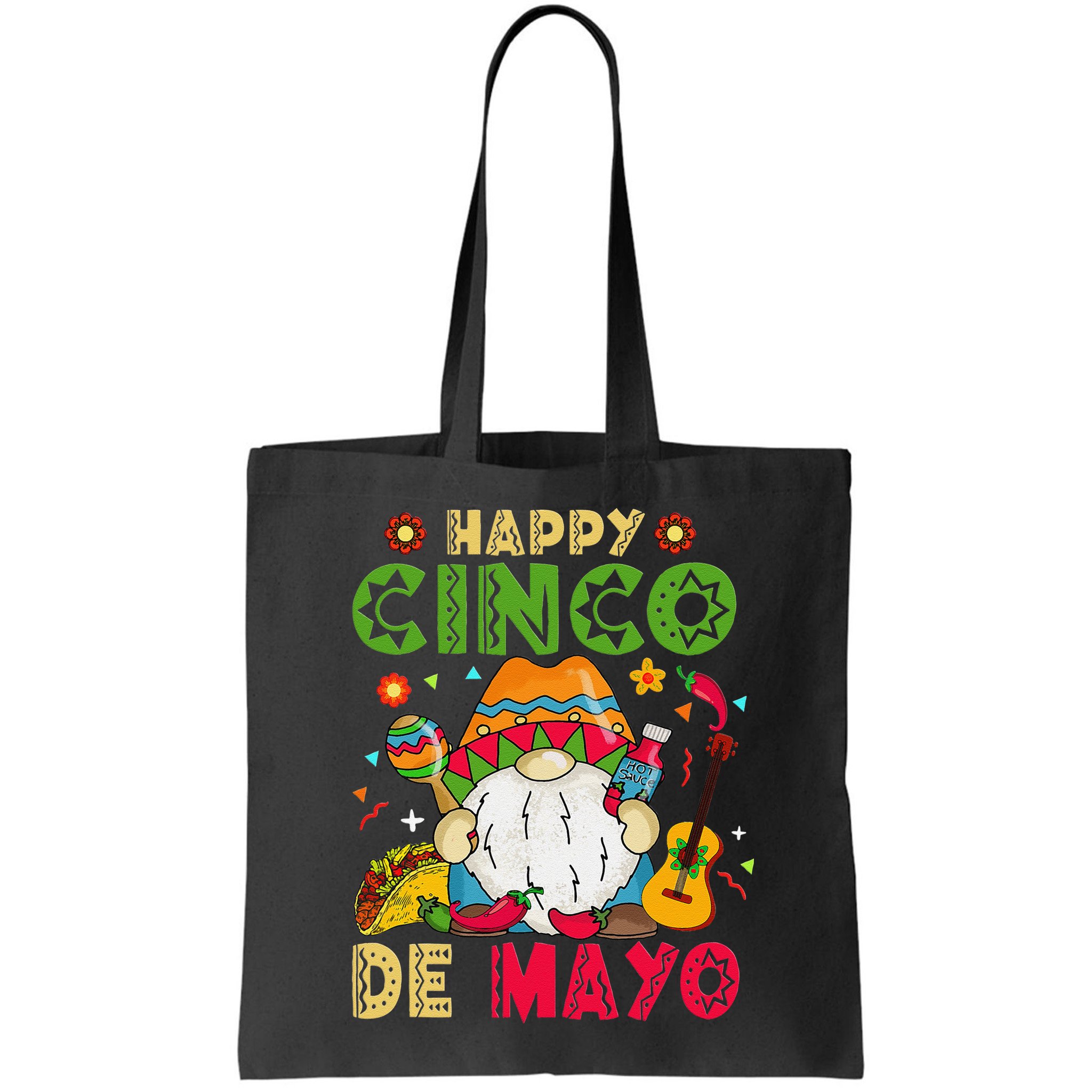 Happy Cinco De Mayo Mexican Gnome Cinco De Mayo Bag