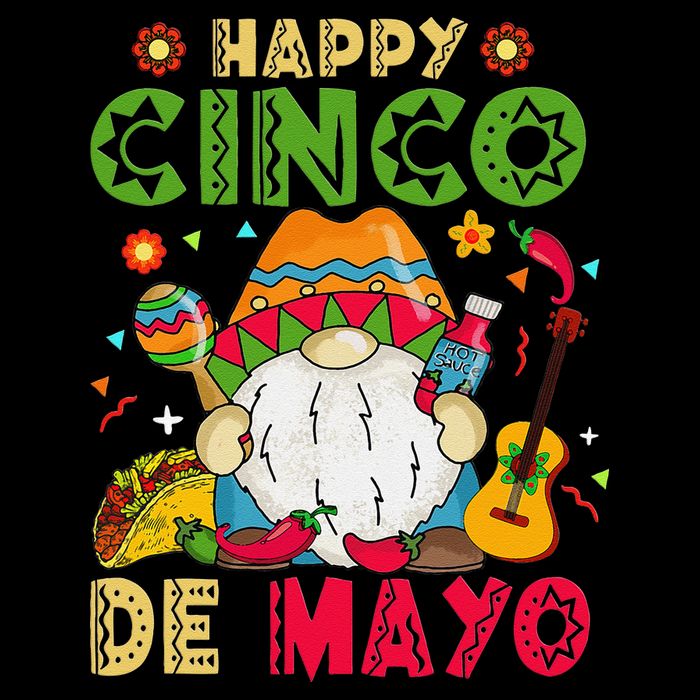 Happy Cinco De Mayo Mexican Gnome Cinco De Mayo Bag