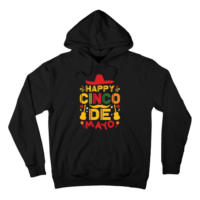 Happy Cinco De Mayo Celebration Graphic Hoodie