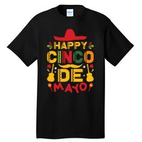 Happy Cinco De Mayo Celebration Graphic Tall T-Shirt