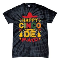 Happy Cinco De Mayo Celebration Graphic Tie-Dye T-Shirt