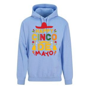 Happy Cinco De Mayo Celebration Graphic Unisex Surf Hoodie