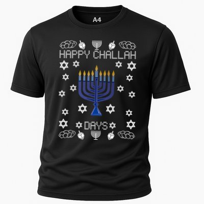 Happy Challah Days Funny Hanukkah Performance Shirt