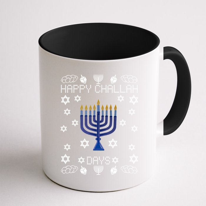 Happy Challah Days Funny Hanukkah Mug