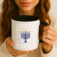 Happy Challah Days Funny Hanukkah Mug