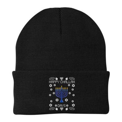 Happy Challah Days Funny Hanukkah Beanie