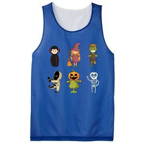 Halloween Characters Dracula Zombie Witch Pumpkin Skeleton Gift Mesh Reversible Basketball Jersey Tank