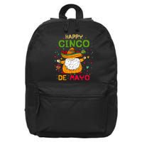 Happy Cinco De Mayo With Mexican Gnome Cinco De Mayo 16 in Basic Backpack