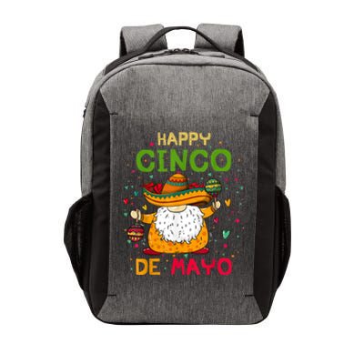 Happy Cinco De Mayo With Mexican Gnome Cinco De Mayo Vector Backpack