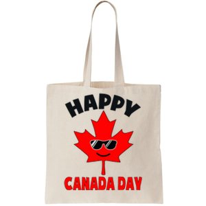 Happy Canada Day Funny Maple Leaf Canada Day Tote Bag