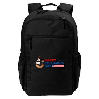 Happy Columbus Day 1492 Backpack