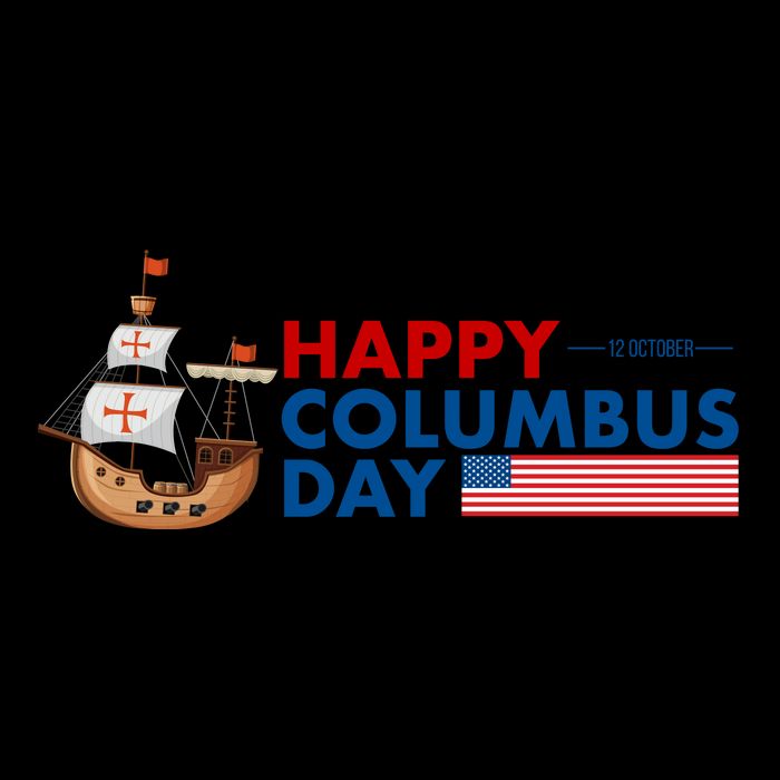 Happy Columbus Day 1492 Toddler Sweatshirt