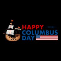 Happy Columbus Day 1492 Tie-Dye T-Shirt