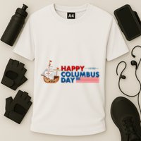 Happy Columbus Day 1492 Performance Shirt